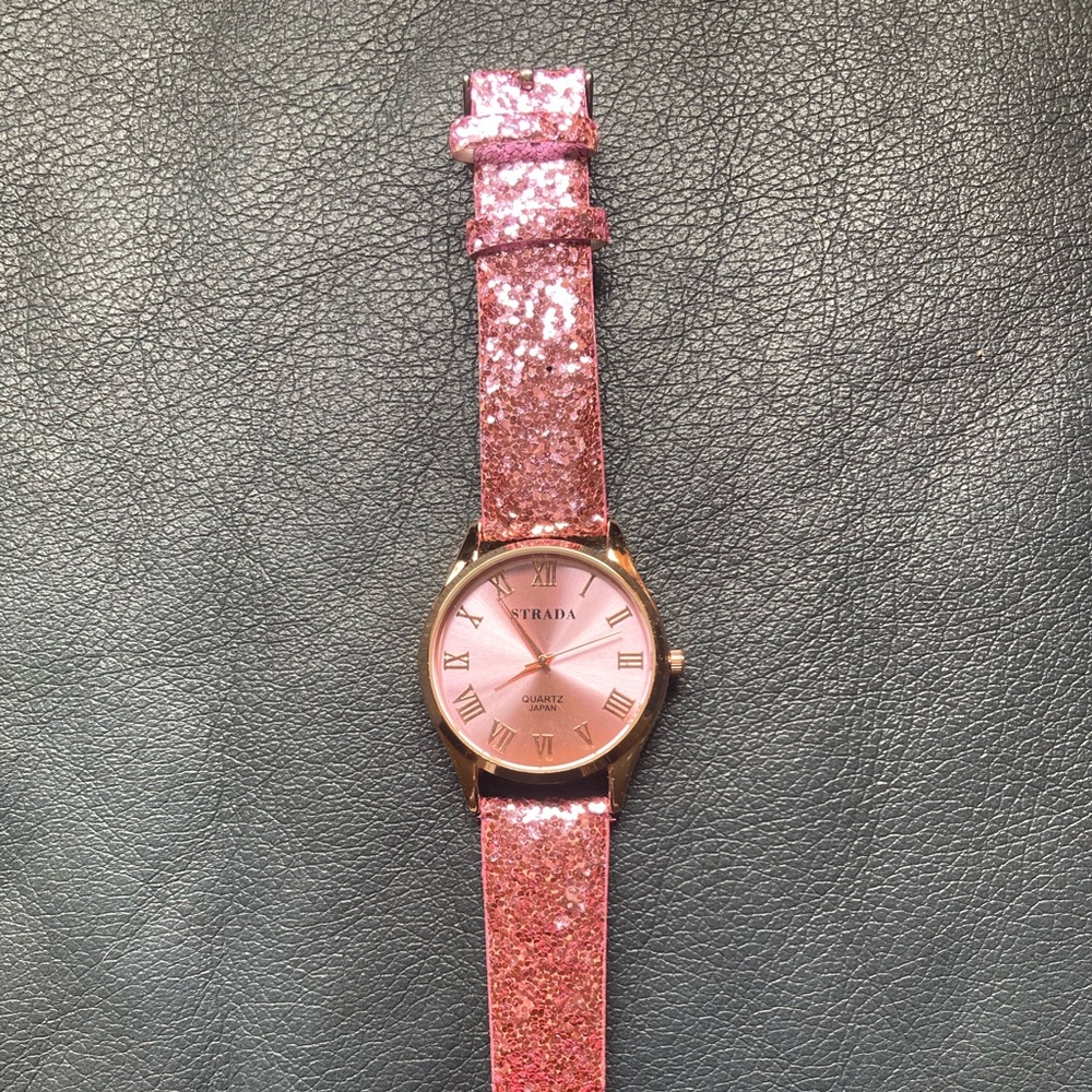 Pink Sparkly Watch